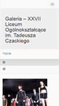Mobile Screenshot of galeria.czacki.edu.pl